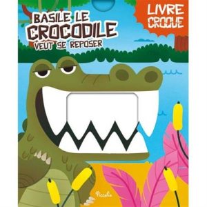 Basile le crocodile veut se reposer.