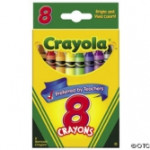 1 Box Crayola crayons (8)