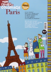 Mon Cahier De Coloriage Paris French Coloring Book For Children - 