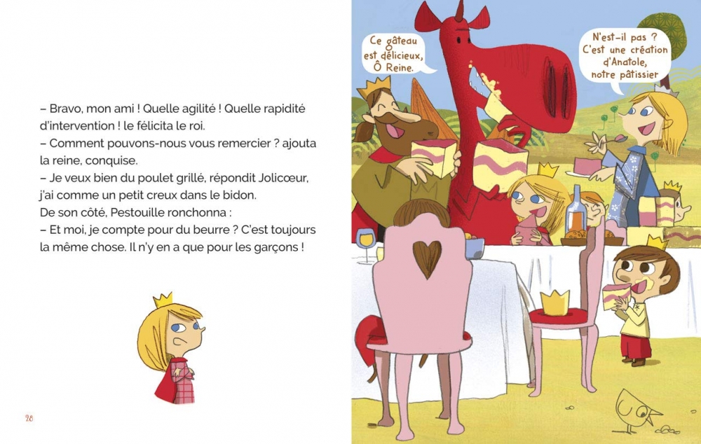 Jolicoeur Le Dragon Joyeux Anniversaire Pestouille French Books For Children